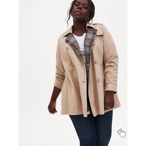 Torrid Outlander Classic Twill Trench Coat - Sz 1